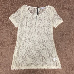 Express lace top